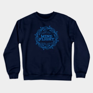 Mind Flight Leaf Circle Crewneck Sweatshirt